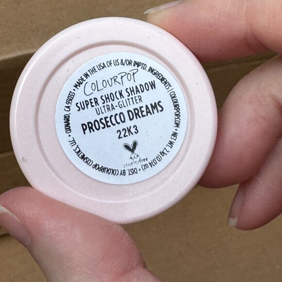 ColourPop Cosmetics Prosecco Dreams Super Shock Shadow - Picture 7 of 8